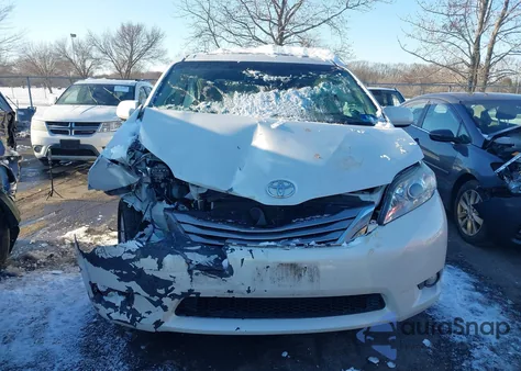 2017 Toyota Sienna Xle Premium 7 Passenger from USA, damaged, VIN 5TDDZ3DC7HS149558